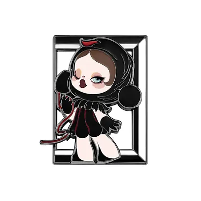 Значок коллекционный Pop Mart Skullpanda Image Of Reality Series в ассортименте (коробка) (8х8х4) (68002) - фото 11