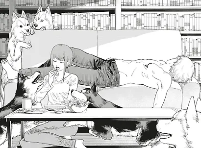 Человек-бензопила. Том 5 - Купание в ванне. Чувства собаки. (Chainsaw Man). Манга - фото 15