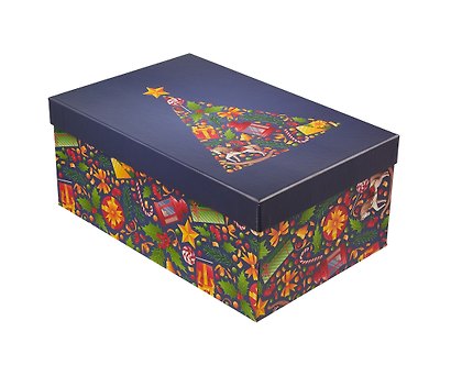 Коробка подарочная "НОВОГОДНЯЯ ИГРУШКА" 26*17*11см, Новый год, картон - фото 2