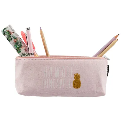 Пенал «Фламинго. Ананас», 19 х 8 см - фото 2