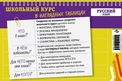 Русский язык. 5-11 классы. Школьный курс в наглядных таблицах - фото 2