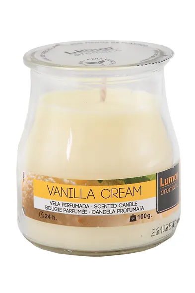 Свеча ароматическая в стакане Vainilla Cream (100г) (900453) - фото 1