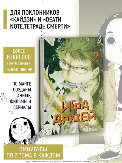 Игра друзей. Том 2 (Tomodachi Game). Манга - фото 5