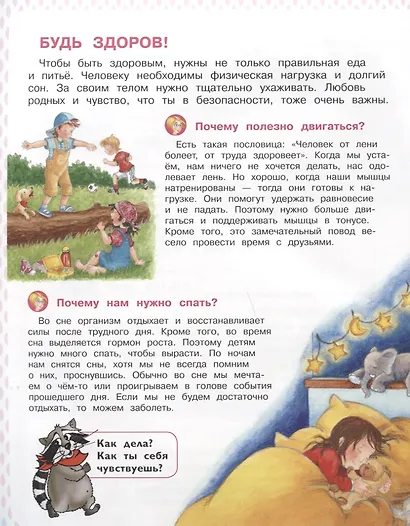 Тело человека. Энциклопедия для дошкольников с веселым енотом - фото 4