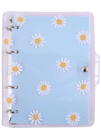 Тетрадь на кольцах в клетку InFolio, Camomiles, 120 листов - фото 2