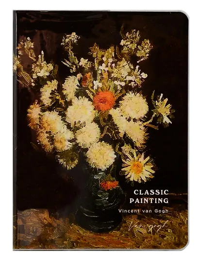 Тетрадь 112л лин. "Classic painting. Van Gogh" ПВХ-обл., ассорти - фото 5
