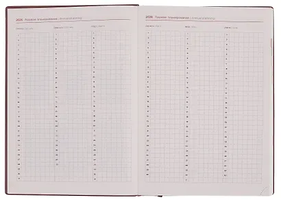 Ежедневник дат. 2026г. А5+ 176л "Шеврет" зеленый, кожзам, интегр. переплет, тисн. фольгой, внутренний блок в клетку, карман, офсет, закругл.углы, справ.мат-лы, 2 ляссе, инд.уп - фото 5