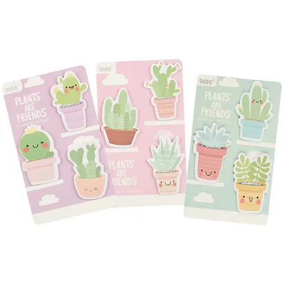 Самоклеящийся блок «Plants are friends», 60 листов - фото 4