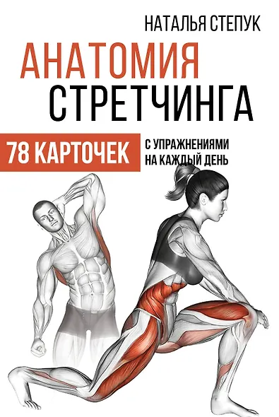 Анатомия стретчинга. 78 карточек с упражнениями на каждый день. - фото 1