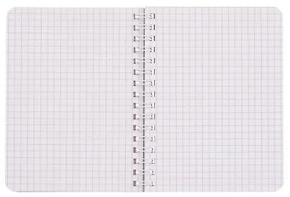 Записная книжка А6 80л кл. "Mist" пласт.обл., спираль - фото 3