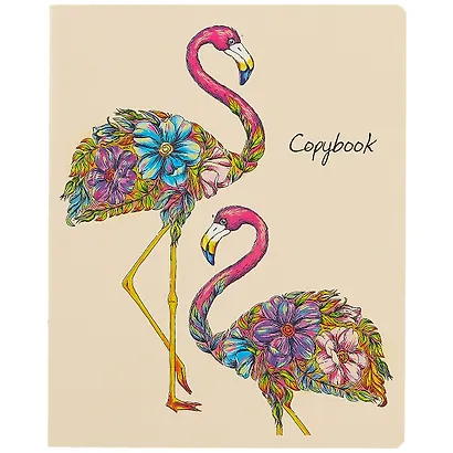 Тетрадь в клетку Феникс+, "Цветочные фантазии", 48 листов, в ассортименте - фото 5