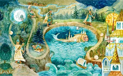 Волшебные русские сказки (ил. Д. Субботиной) - фото 10