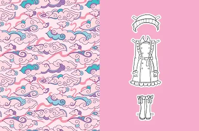 Утонченные и мечтательные. Наряды. Раскраски - фото 5