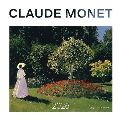 Календарь 2026г 290*290 "Клод Моне" настенный, на скрепке - фото 1