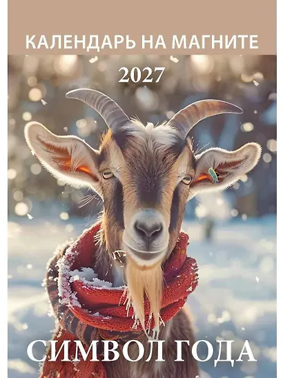 Календарь 2027г 96*135 "Символ года. Вид 1" на магните - фото 1