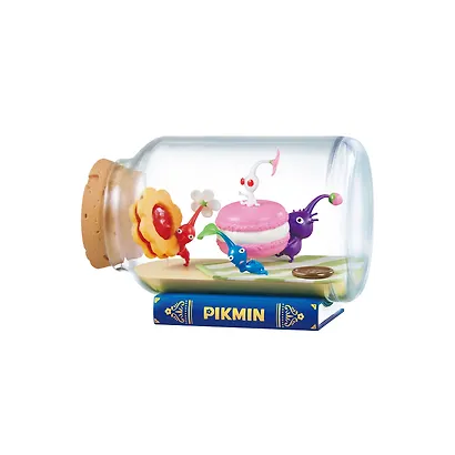 Фигурка коллекционная Re-ment Диорама в колбе Пикмин PIKMIN Terrarium, в ассортименте  (71810) - фото 4