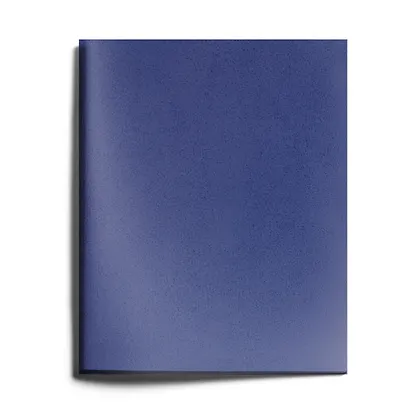 Тетрадь в клетку Listoff, "Синий бумвинил", 48 листов - фото 2