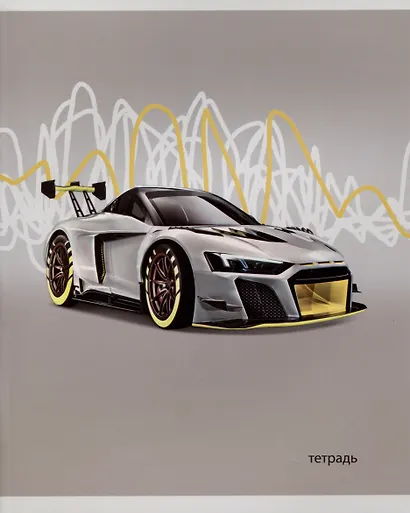 Тетрадь в клетку Listoff, "Победитель гонки", 48 листов, в ассортименте - фото 6
