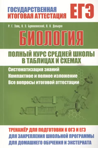 Биология. Полный курс средней школы в таблицах и схемах - фото 1