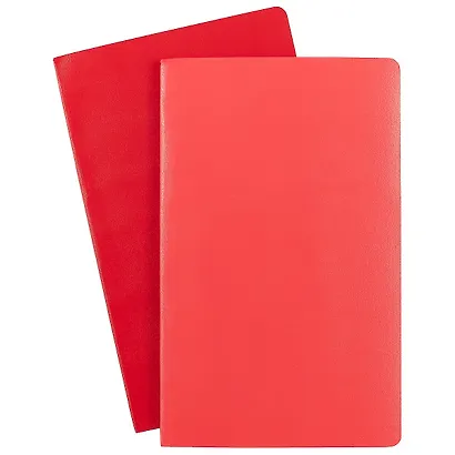 Записная книжка «Classic Pocket» А6, 40 листов в линейку, бордовая, 2 штуки, Moleskine - фото 3