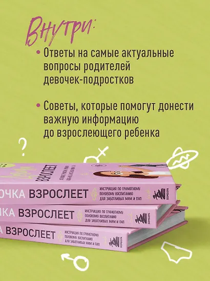 Девочка взрослеет. Инструкция по грамотному половому воспитанию для заботливых мам и пап - фото 5