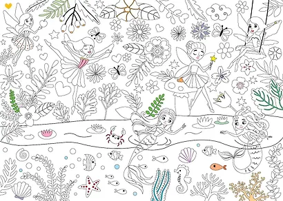 Многоразовая раскраска «Волшебный мир единорогов» - фото 3