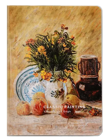 Тетрадь 112л лин. "Classic painting. Van Gogh" ПВХ-обл., ассорти - фото 3