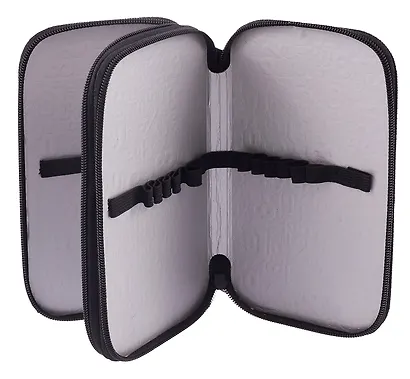 Пенал 2 отделения "Golden" 19*11 см - фото 4