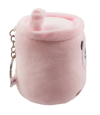 Брелок Панда Bubble tea (текстиль) (10см) в ассортименте - фото 6