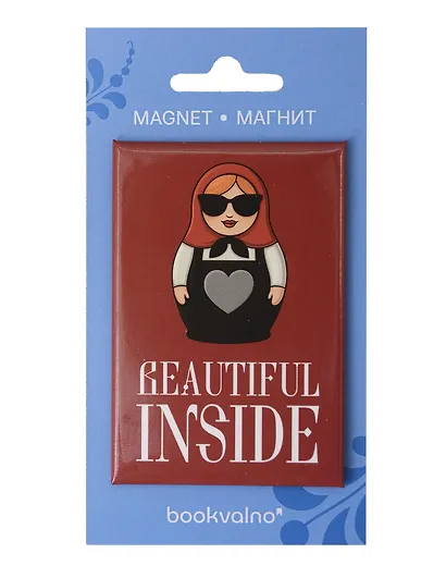 Магнит Матрешка Beautiful inside (МВ2025-104) - фото 1
