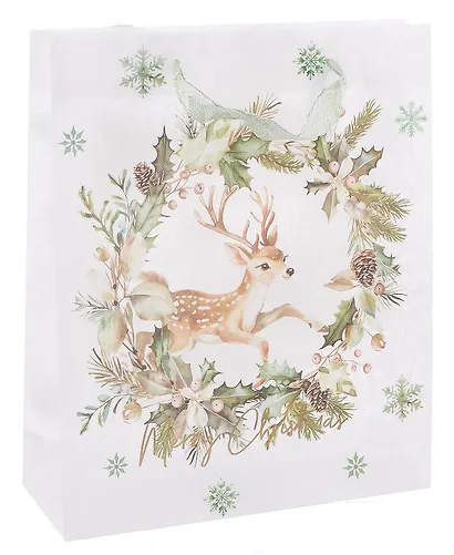 Пакет А4 32*27*10 "Новогодний микс", пластиковый, в ассортименте - фото 4