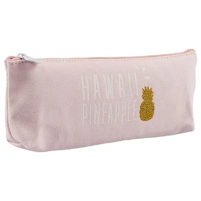 Пенал «Фламинго. Ананас», 19 х 8 см - фото 1