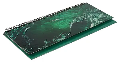 Планинг недат. 56л "Listoff" морская пучина, настольный, иск.кожа, 7БЦ, глянц.лам, евроспираль, офсет - фото 2