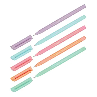 Ручка шариковая Luxor, Liquiwrite, синяя 0,7 мм, в ассортименте - фото 2