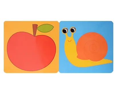 Развиваем зрение. Голубая. Книжка-гармошка - фото 2