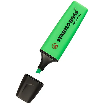 Текстовыделитель Stabilo, Boss Original, зеленый 2-5 мм - фото 2
