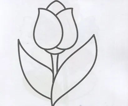 Волшебные цветы. Раскраска - фото 2