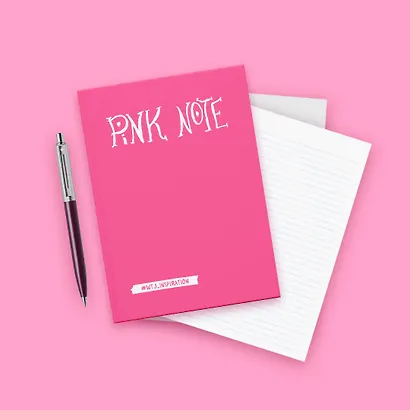 Романтичный блокнот с розовыми страницами «Pink note», 192 страницы, А5 - фото 2