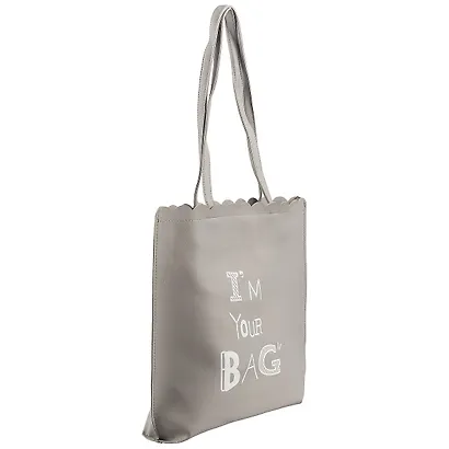 Сумка на молнии Im Your Bag (кожзам) (36х30) - фото 2
