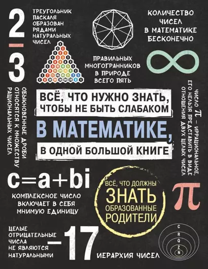 Все что нужно знать, чтобы не быть слабаком в математике в одной большой книге - фото 1