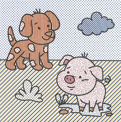 МОЯ ПЕРВАЯ ВОДНАЯ РАСКРАСКА. ЖИВОТНЫЕ - фото 3