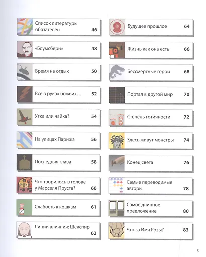 Мировая литература в инфографике - фото 3