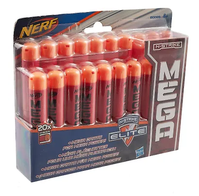 Игровой набор HASBRO, NERF МЕГА 20 стрел которые подходят к любому бластеру серии МЕГА B0085 - фото 1