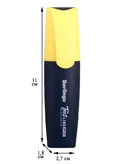 Текстовыделитель Berlingo, пастельный ванильный - фото 2