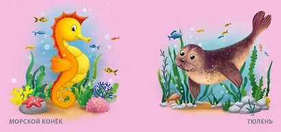 Книжка для купания "Кто живет в воде" - фото 4