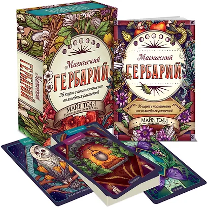 Магический гербарий. 36 карт с посланиями от волшебных растений (Оракул. 36 карт и руководство в коробке) - фото 3