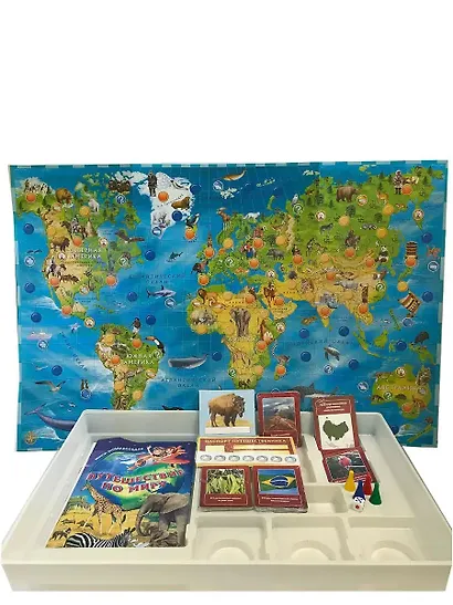 Детские настольные игры - Путешествуем по миру - фото 3