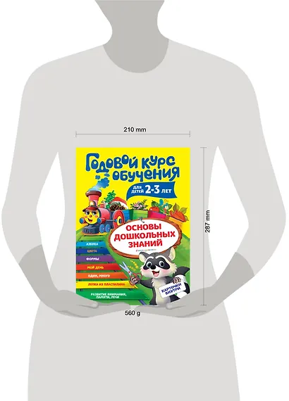 Годовой курс обучения: для детей 2-3 лет (карточки "Цвет и форма") - фото 4