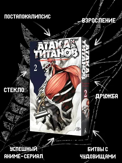Атака титанов. Книга 2 (Том 3, 4) (Attack on Titan / Атака на титанов / Shingeki no Kyojin). Манга - фото 5