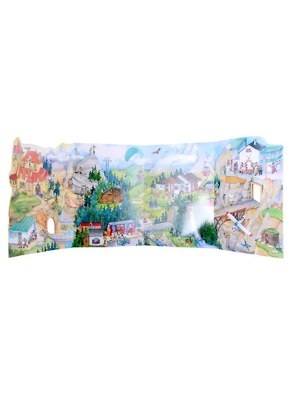 Добро пожаловать на поезд! Виммельбух с клапанами - фото 5